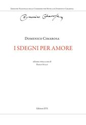 I sdegni per amore. Ediz. critica