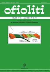 Ofioliti. An international journal on ophiolites and modern oceanic lithosphere (2022). Vol. 47/2
