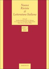Nuova rivista di letteratura italiana (2022). Vol. 1