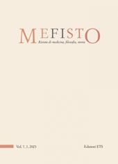 Mefisto. Rivista di medicina, filosofia, storia (2023). Vol. 1