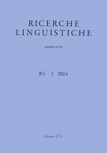 Ricerche linguistiche. Nuova serie (2024). Vol. 1  - Libro Edizioni ETS 2025, Abitare la storia. I palazzi di Pisa e il suo territorio | Libraccio.it