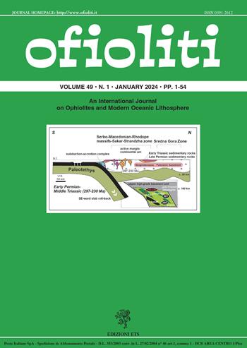 Ofioliti. An international journal on ophiolites and modern oceanic lithosphere (2024). Vol. 49/1  - Libro Edizioni ETS 2025 | Libraccio.it