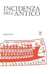 Incidenza dell'antico. Dialoghi di storia greca (2023). Ediz. bilingue. Vol. 21