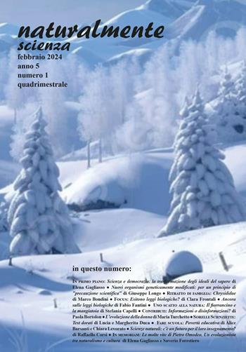 Naturalmente scienza (2024). Vol. 1  - Libro Edizioni ETS 2024, Naturalmente scienza | Libraccio.it