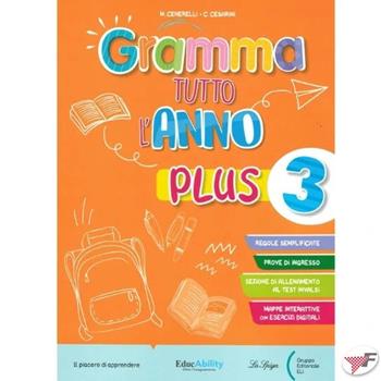 Gramma tutto l'anno plus. Vol. 3 - M. Cenerelli, C. Cesarini - Libro La Spiga Edizioni 2024 | Libraccio.it