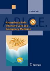 Anaesthesia, pain, intensive care and emergency medicine. Apice