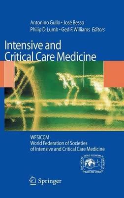 Intensive and critical care medicine. WFSICCM world federation of societies of intensive and critical care medicine  - Libro Springer Verlag 2009 | Libraccio.it