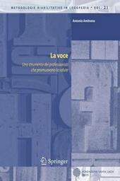 La voce. Uno strumento dei professionisti che promuovono la salute