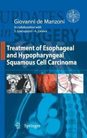 Treatment of esophageal and hypopharyngeal squamous cell carcinoma