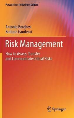 Risk management. How to assess, transfer and communicate critical risks - Antonio Borghesi, Barbara Gaudenzi - Libro Springer Verlag 2012, Perspectives in business culture | Libraccio.it