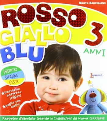 Rosso giallo blu 3 anni - Maria Bartolucci - Libro Raffaello 2012 | Libraccio.it