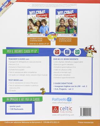 Welcome to Kerrymore. Per la Scuola elementare. Vol. 5 - Philip Curtis, Donatella Santandrea - Libro Raffaello 2014 | Libraccio.it