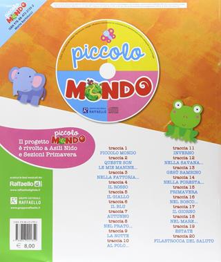 Piccolo mondo 2/3 anni - Maria Bartolucci - Libro Raffaello 2019 | Libraccio.it