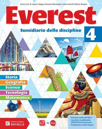 Everest. Con e-book. Con espansione online. Vol. 4 - Genny Corti, Giovanna Marchegiani, Agnese Falappa - Libro Raffaello 2016 | Libraccio.it