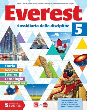 Everest. Con e-book. Con espansione online. Vol. 5 - Genny Corti, Giovanna Marchegiani, Agnese Falappa - Libro Raffaello 2016 | Libraccio.it