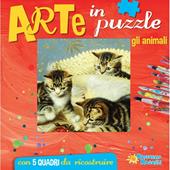 Gli animali. Arte in puzzle. Libro puzzle. Ediz. illustrata