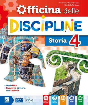 Officina delle discipline. Classe 5ª. Ambito antropologico. Con e-book. Con espansione online - Gabriella Fontana, Carolina Cabrini, Roberto Morgese - Libro Raffaello 2019 | Libraccio.it