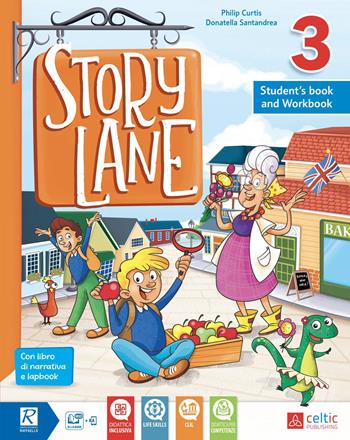 Story lane. Con e-book. Con espansione online. Vol. 3 - Philip Curtis, Donatella Santandrea - Libro Celtic Publishing 2019 | Libraccio.it