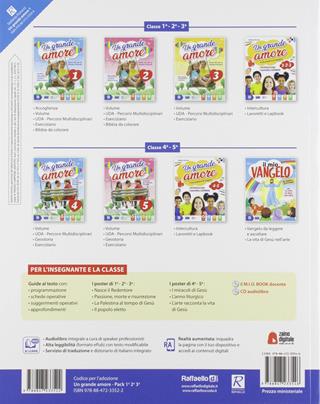 Un grande amore. Corso IRC per la scuola primaria. Classe 1ª-2ª-3ª. Con e-book. Con espansione online - Stefania Fiorucci - Libro Raffaello 2019 | Libraccio.it