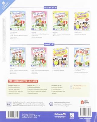 Un grande amore. Corso IRC per la scuola primaria. Classe 4ª-5ª. Con e-book. Con espansione online - Stefania Fiorucci - Libro Raffaello 2019 | Libraccio.it