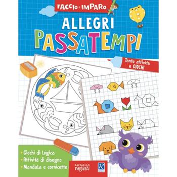 Allegri passatempi  - Libro Raffaello 2020, Raffaello ragazzi. Gli attaccaparole | Libraccio.it