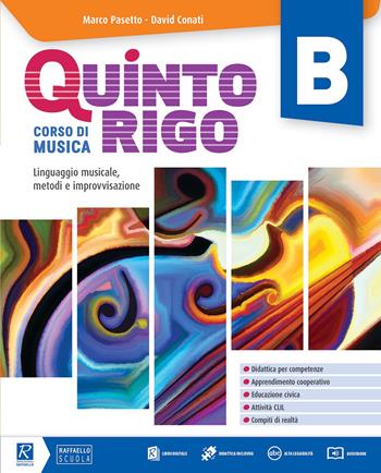 Quinto rigo. Con e-book. Con espansione online. Con DVD-ROM. Vol. B-C - Marco Pasetto, David Conati - Libro Raffaello 2020 | Libraccio.it