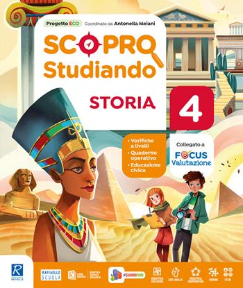 Scopro studiando. Area Storia-geografia. Per la 4ª classe elementare. Con e-book. Con espansione online. Vol. 1 - Antonella Meiani - Libro Raffaello 2022 | Libraccio.it