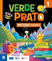 Verde prato. Metodo stampato. Con Quaderno dei primi giorni, Metodo A (stampato) e carte, Quaderno di scrittura, Letture e Grammatica, Matematica con quaderno, Discipline. Con e-book. Con espansione online. Vol. 1