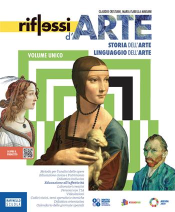 Riflessi d'arte. Vol. unico. Con Inside art. Per la Scuola media. - Claudio Cristiani, MANCINI MARTA - Libro Raffaello 2025 | Libraccio.it