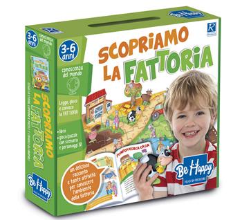 Scopriamo la fattoria. BeHappy. Ediz. a colori. Con gadget - Gabriella Santini - Libro Raffaello Ragazzi 2019 | Libraccio.it