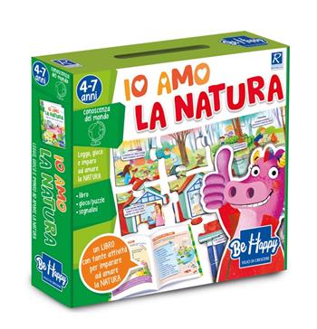 Io amo la natura. Con Prodotti vari - Gabriella Santini - Libro Be Happy 2021 | Libraccio.it