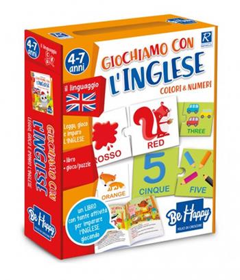 Giochiamo con l'inglese. Con Prodotti vari - Gabriella Santini - Libro Be Happy 2021 | Libraccio.it