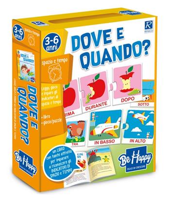 Dove e quando? Con Prodotti vari - Gabriella Santini - Libro Be Happy 2021 | Libraccio.it