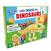 Sulle tracce dei dinosauri. Da grande sarò. Ediz. illustrata. Con puzzle 3D