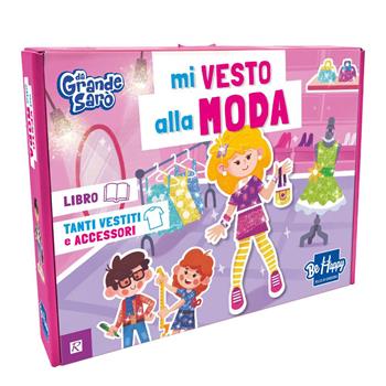 Mi vesto alla moda. Da grande sarò. Ediz. illustrata. Con puzzle 3D  - Libro Be Happy 2026 | Libraccio.it