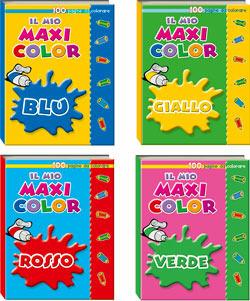 Il mio maxi color. Giallo, rosso, blu, verde. Ediz. illustrata  - Libro Edicart 2006 | Libraccio.it