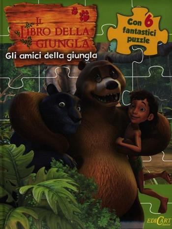 Gli amici della giungla. Il libro della giungla. Libro puzzle - Elena Riva - Libro Edicart 2012 | Libraccio.it