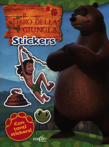 Il libro della giungla stickers. Con adesivi. Vol. 1  - Libro Edicart 2012 | Libraccio.it
