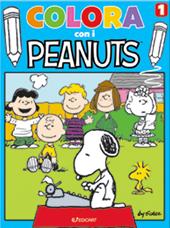 Colora con i Peanuts. Ediz. illustrata. Vol. 1: Blu.