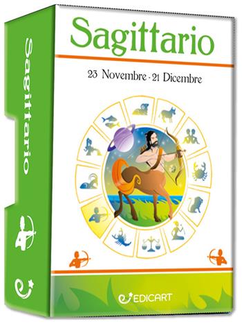 Sagittario  - Libro Edicart 2022, Piccoli libri del Cuore | Libraccio.it