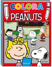Colora con i Peanuts. Ediz. illustrata. Vol. 1: Blu