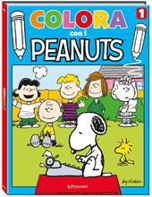 Colora con i Peanuts. Ediz. illustrata. Vol. 2: Rosso