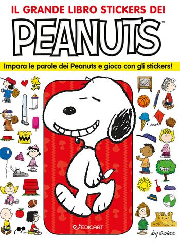 Il grande libro stickers dei Peanuts. Peanuts. Ediz. illustrata  - Libro Edicart 2025, Peanuts | Libraccio.it