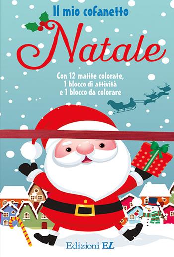 Il mio cofanetto. Natale. Ediz. illustrata. Con 12 matite colorate  - Libro EL 2021, Libri attivi | Libraccio.it
