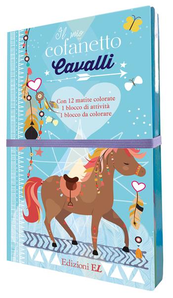 Il mio cofanetto. Cavalli. Ediz. illustrata. Con matite colorate - Véronique Raskinet - Libro EL 2022, Libri attivi | Libraccio.it