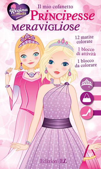 Il mio cofanetto. Principesse meravigliose. Ediz. illustrata. Con 12 matite colorate - Véronique Raskinet - Libro EL 2024, Libri attivi | Libraccio.it