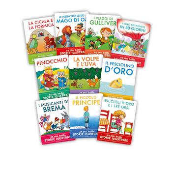 La mia prima biblioteca di fiabe illustrate. Stampatello maiuscolo. Ediz. a colori  - Libro EL 2025, Le più belle storie illustrate | Libraccio.it