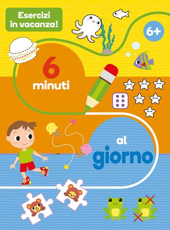 Esercizi in vacanza! 6 minuti al giorno. Ediz. a colori  - Libro EL 2026, Libri attivi | Libraccio.it