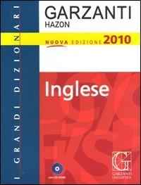 Grande dizionario Hazon di inglese. Inglese-italiano, italiano-inglese. Con CD-ROM  - Libro Garzanti Linguistica 2009, I grandi dizionari | Libraccio.it