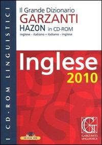 Grande dizionario Hazon di inglese 2010. CD-ROM  - Libro Garzanti Linguistica 2009, Dizionari su CD-ROM | Libraccio.it
